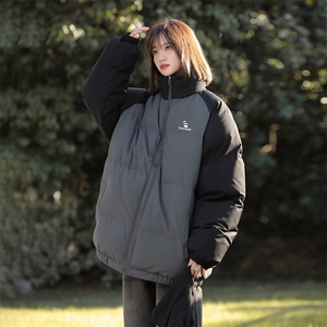 现货 抖音得物可供视频 三防加厚羽绒拼接棉衣外套面包棉服 86632,男装棉衣,电商A486,广州市冠达服装辅料厂