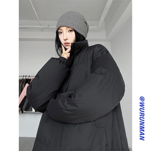 主推！三防面料加绒加厚立领大码棉衣羽绒服男 MY1266-特批68图片