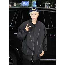 立领棒球服飞行员加厚棉衣外套男冬季机能风宽松vibe棉服JW172，男装夹克，星座1116A（原606A-3）
