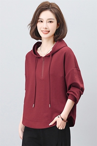 连帽卫衣女2025春秋新款时尚洋气爆款女装外套减龄宽松休闲上衣潮图片