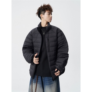 可二开轻便90绒白鸭绒M-5XL大码锦纶羽绒服男78188P238控328图片