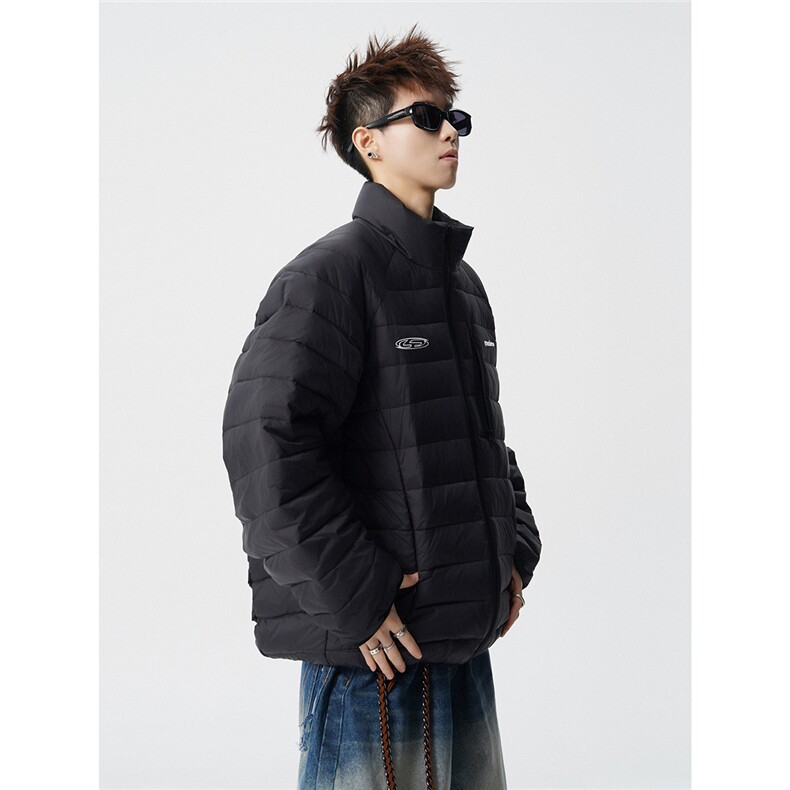 有90绒报告印花轻便M-5XL大码白鸭羽绒服男78196P238控328，男装羽绒服，星座226-1