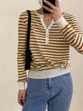 条纹百搭小衫，其它，FMV