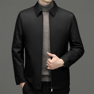 中年男新款冬季加厚棉服爸爸冬装短款棉衣外套 BL82223-P165图片