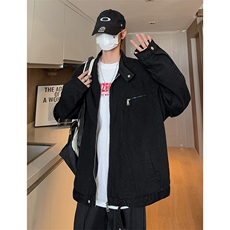 现货秋季哈灵顿工装短款牛仔外套男品质夹克女JK22-P78控118，男装夹克，星座205-5