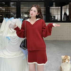 新款2026早春韩系针织套装6202-P160-K238图片