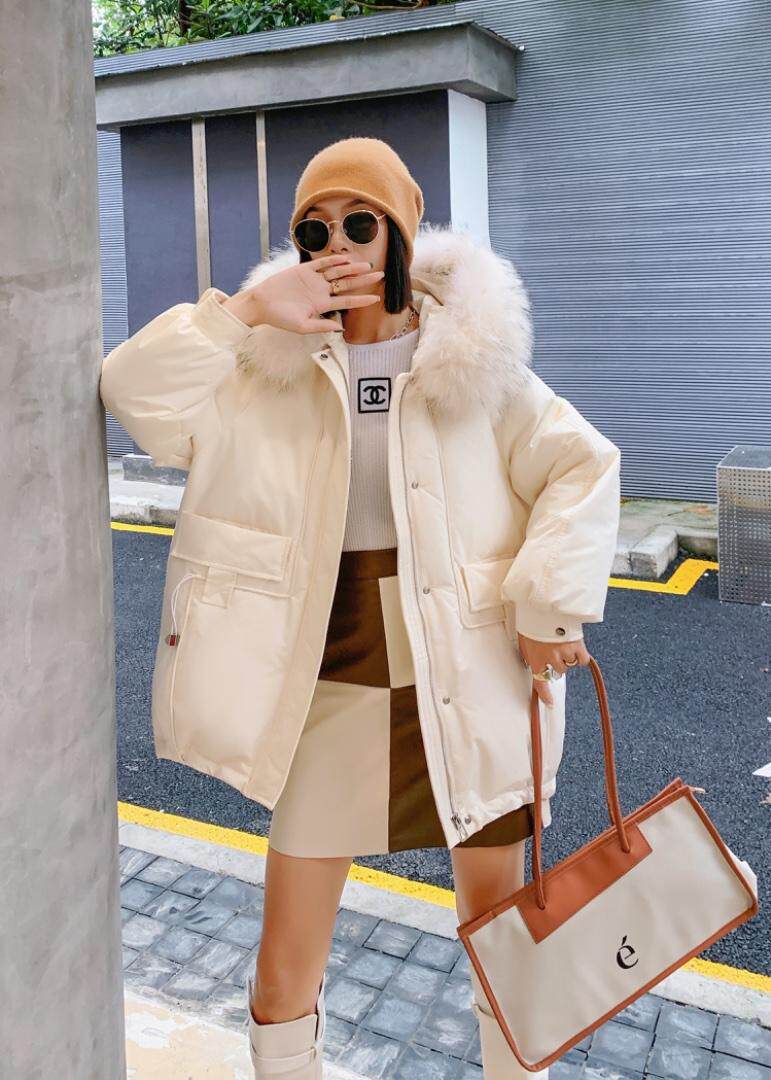 现货新款羽绒派克服90白鸭绒、补单不断，其它，登石木子