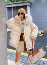 现货新款羽绒派克服90白鸭绒、补单不断，其它，登石木子