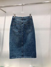【现货】前开叉牛仔半身裙，女装半身裙，衣邸