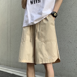 日系复古潮流工装短裤男2024夏季新款宽松五分裤 现货 K8008-P34图片