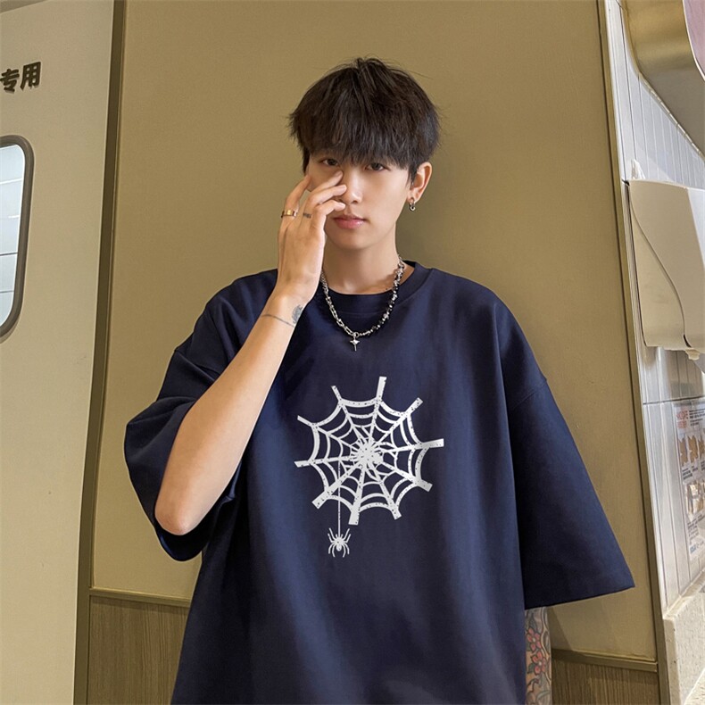 量大优供视频230g重磅纯棉短袖t恤男XT471-特P19,男装T恤,电商B371