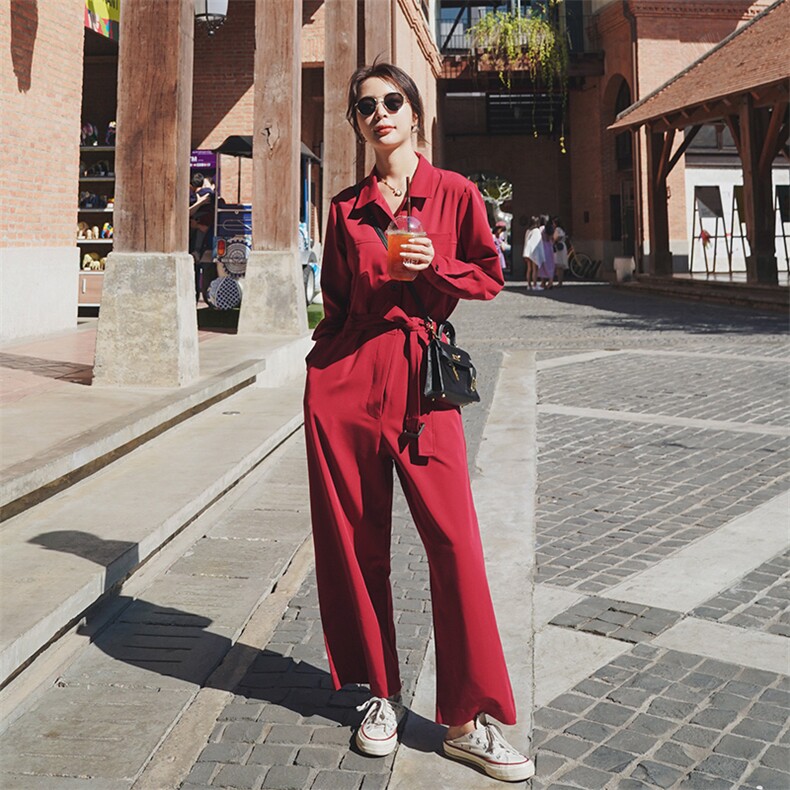 大货已出2020春季新款连体裤宽松休闲225-F13（），女装连体裤，浙宝225