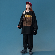 中性风卫衣套装华棉复合高克重抖音品质TH602上衣P50裤子P45，男装休闲套装，电商A268