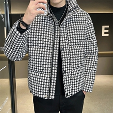 羽绒服男2025冬季新款宽松休闲面包服外套保暖B317/1825/P185，男装羽绒服，电商B317