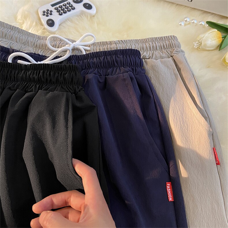 2025夏季新款 潮流男士宽松大码五分裤舒服登山布男中裤DK16图片