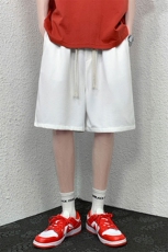 HD74099-P22华夫格短裤男大码宽松五分裤男直筒中裤，男装休闲裤，电商A040