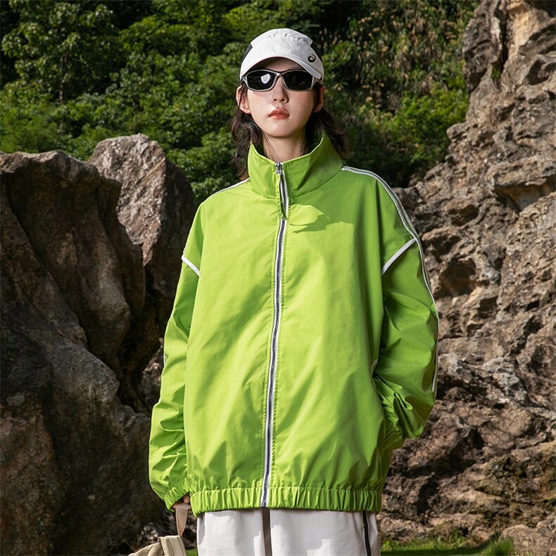 户外冲锋衣男女2024新款防风防水登山服外套A436-2537-P75,女装短外套,电商A436