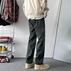 美式高街潮牌宽松工装裤春季新款百搭休闲长裤冲锋裤男K7626-P36，男装休闲裤，星座512-3