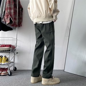 美式高街潮牌宽松工装裤春季新款百搭休闲长裤冲锋裤男 K7626-P36图片