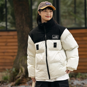 2026冬季新款男日系潮牌拼色宽松休闲棉服加厚外套MY378-F146
