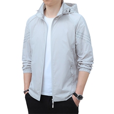 连帽防晒衣男超薄透气冰丝防晒服男防紫外线皮肤衣男外套973-P30，男装防晒衣，星座1403A