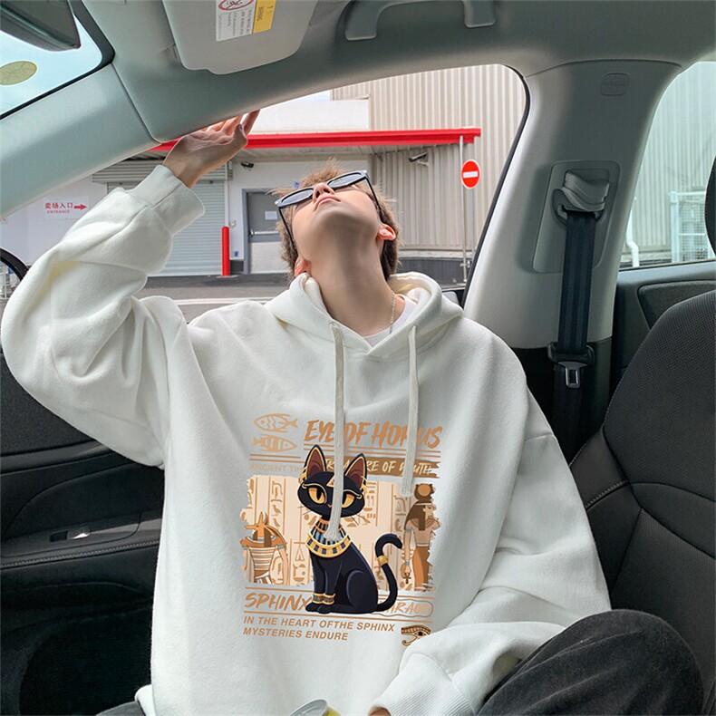 连帽卫衣男大码胖子帽衫大号运动服WY2429-P35图片