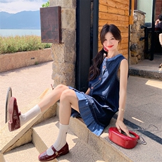 现货主推~2025夏季新款牛仔连体裙2C219-6010-P125-K168，女装连衣裙，2B237
