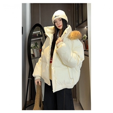 现货加厚保暖可拆卸毛领棉衣男女冬季外套情侣棉服MY88/P110，男装棉衣，星座205-3