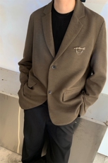 小众设计高级感穿搭小西服秋季韩版百搭肌理西服上衣HY665TP70，男装西服，电商A102B