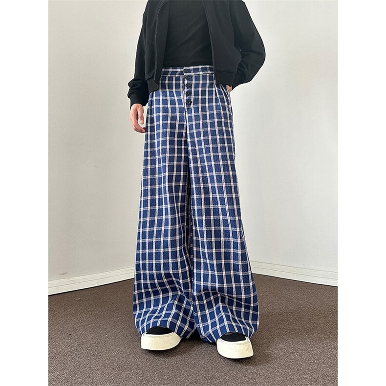 903-AK814-特P48   S-3XL   格子休闲裤！2图片