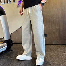 2026新款春季裤子男款美式休闲弯刀裤运动卫裤A313-261158-P68，男装休闲裤，电商A313