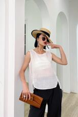 现货苎百搭背心，女装背心吊带，尤鱼 YOOYUU