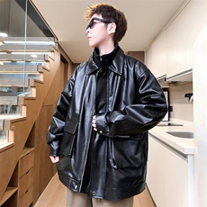 三合一冬季加厚刺绣皮棉衣男翻领棉服棉袄子潮A266-PYT0071-P120，男装棉衣，电商A266