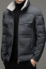 2023冬季脱卸毛领短款羽绒服男款中年装加厚外套XXH9611-P220,男装羽绒服,电商B212（原钱塘6029）