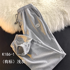 秋冬季男士华夫格卫裤ins休闲裤束脚裤K186P30，男装休闲裤，星座1107