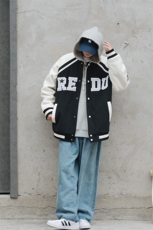 冬款港风加棉加厚刺绣棉衣外套毛巾绣棒球服男士8133-P120控价158，男装棉衣，电商A441-1