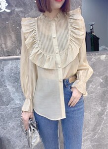 春季韩版衬衫图片