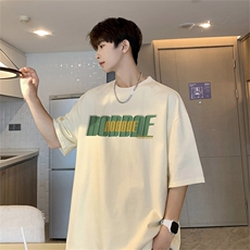 纯棉短袖体恤宽松百搭半袖T恤1209-1-T22-P30现货不缺货，男装T恤，星座1209-1
