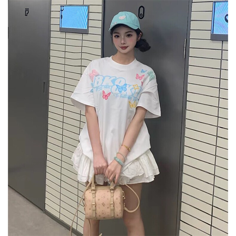 万针全刺绣工艺抖音得物高品质260克重磅纯棉双纱美式高街短袖T恤,男装T恤,电商A486