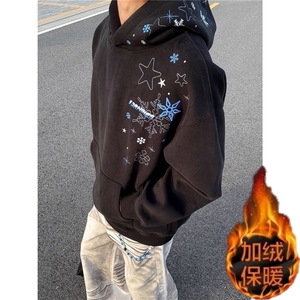 JY650-P42 重磅美式潮牌连帽长袖刺绣卫衣图片