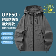 2025夏季新款中性风冰丝时尚凉感轻薄透气防晒服皮肤衣F2377-P30，男装夹克，星座1402-1