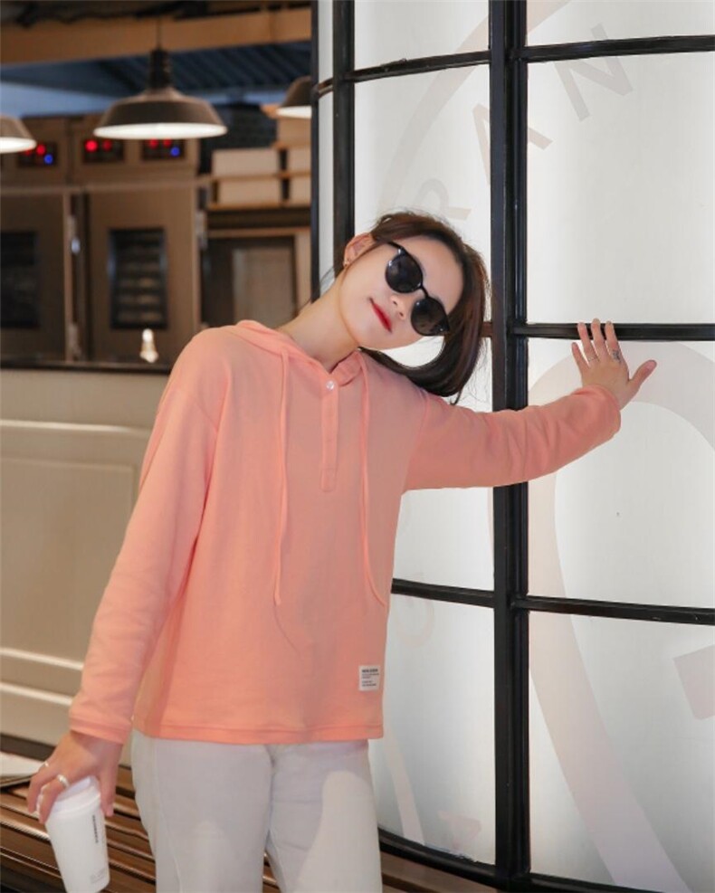 长袖轻薄款针织戴帽衫，面料轻柔，贴合肌肤，休闲爆品！，女装，春信拙源