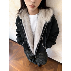 XZ514-2-25104-P115美式复古座山雕连帽棉服加厚保暖夹克宽松外套，男装夹克，星座514-2(原B239)