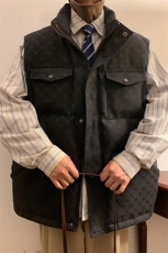 冬季潮流大码满印棉马甲男无袖棉衣坎肩保暖外套M20-特P75控128，男装棉衣，电商A001