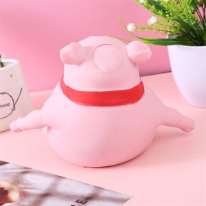 解压神器网红粉皮猪图片