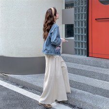 现货春季新款工艺牛仔外套2C098-2615P180K288，女装短外套，2C098