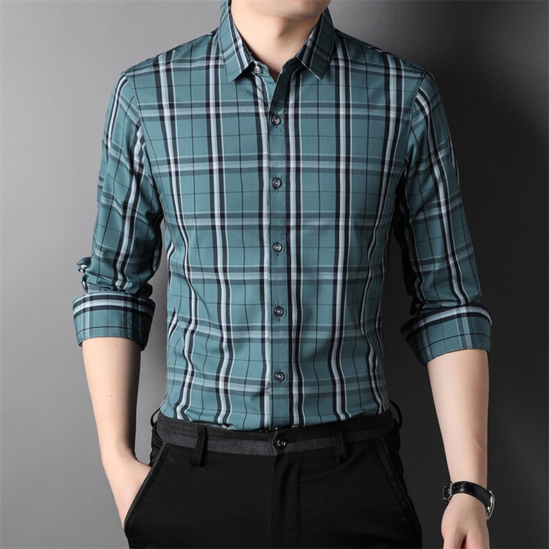CA22102钱塘2020-2春秋新款时尚休闲潮流中青年男士衬衣P59,男装衬衫,钱塘207-2