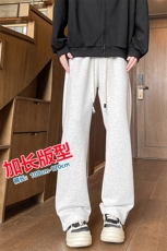 加长高个子微喇裤子男秋季潮牌拉链卫裤190cm美式运动裤KZ032P58，男装休闲裤，电商B312