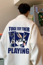 麂皮绒夹克男大码立领褂子外套JK85234-P68加绒款-P78，男装夹克，电商A040