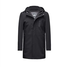 AL99022冬季男士派克服可脱卸兔毛内胆中长款风衣P560,男装皮衣,电商B360